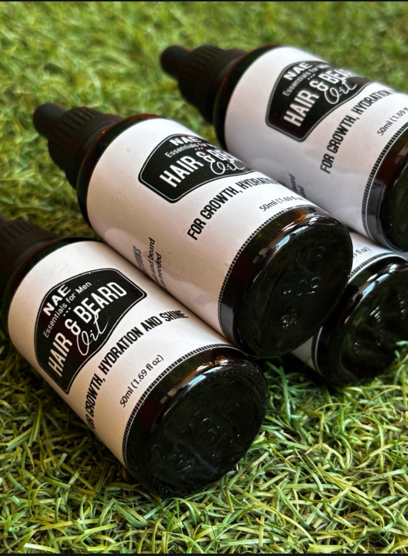 Hair and beard oil for Men